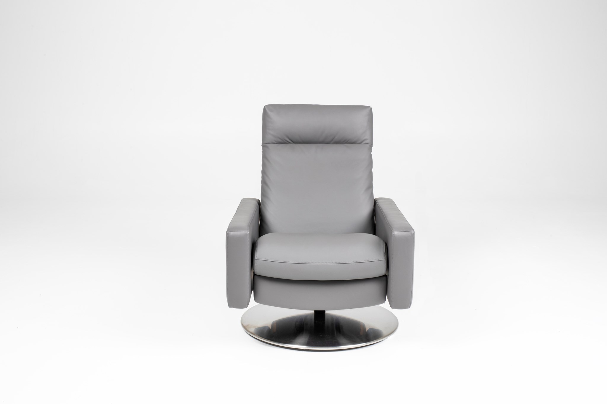 American Leather Cumulus Contemporary Extra Large Pushback Chair Sprintz Furniture Recliners